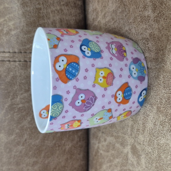 Colorful Owl Pattern Mug - Picture 4 of 6